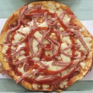 pizza de jamón